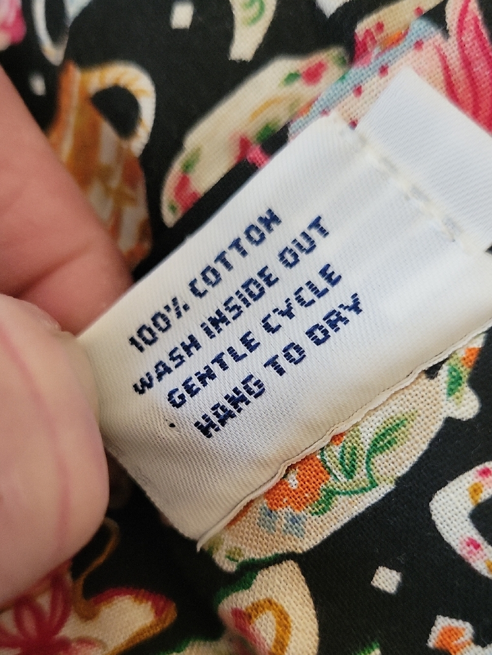 Vtg Dogwood Lane Teacup Jumper Dress - Picture 8 of 8